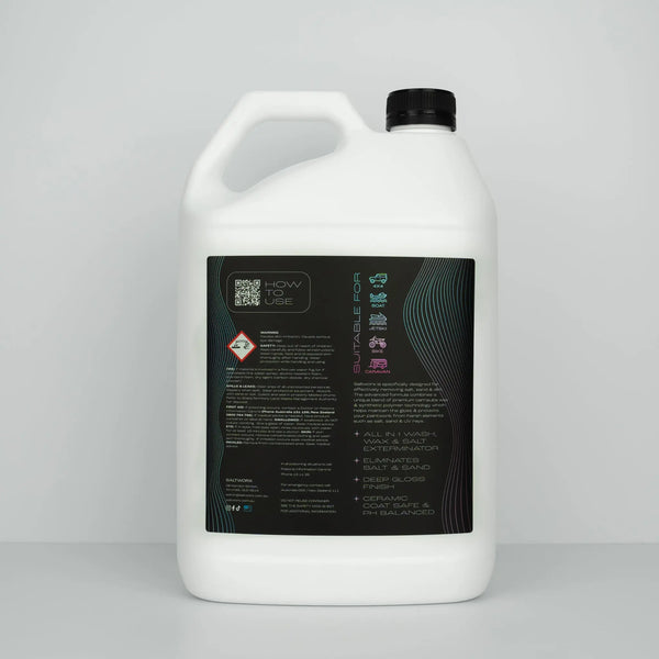 Saltworx 5L Off-Road & Marine Wash — Bulk Concentrate, 50 Wash Sessions Saltworx