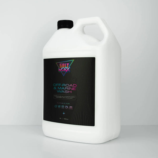 Saltworx 5L Off-Road & Marine Wash — Bulk Concentrate, 50 Wash Sessions Saltworx