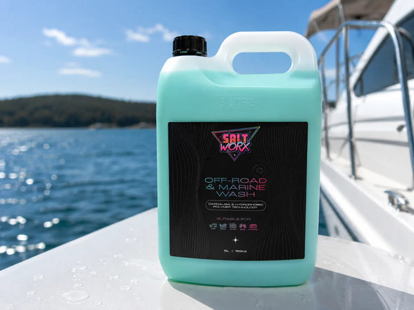 Saltworx 5L Off-Road & Marine Wash — Bulk Concentrate, 50 Wash Sessions | Saltworx Australia Saltworx Australia