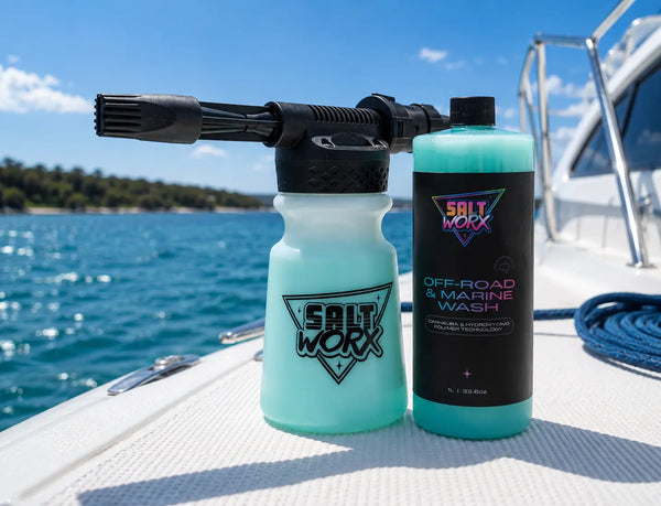 Saltworx Foam Gun Wash Kit — foam gun and Off-Road & Marine Wash concentrate