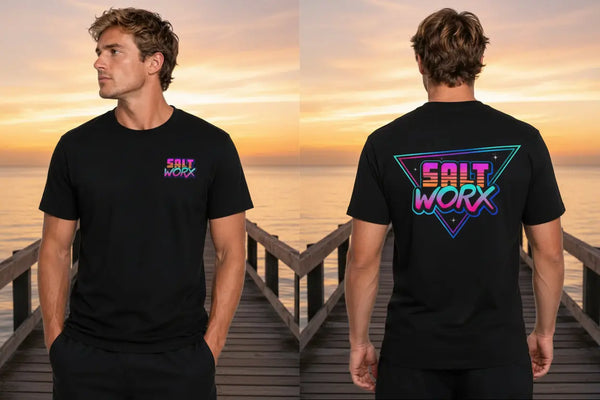 Saltworx Men's Premium T-Shirt | Marine Lifestyle Tee Australia Saltworx Australia