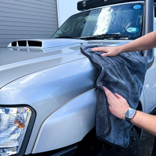 Saltworx Twist Pile Microfibre Drying Towel — 1200gsm 80cm × 50cm Saltworx