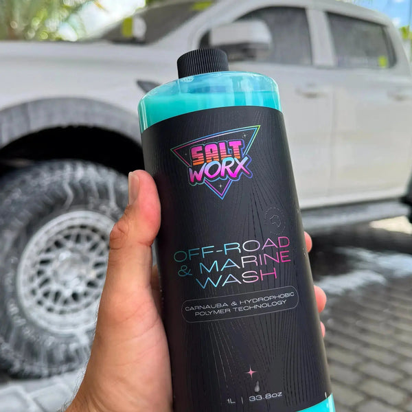 Saltworx 1L Off-Road & Marine Wash — Carnauba Wax & Polymer Concentrate Saltworx