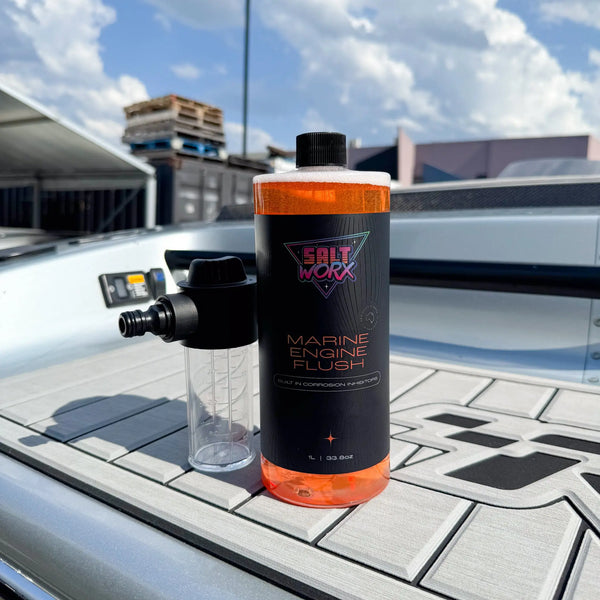 Marine Engine Flush Kit - Outboard, Inboard & PWC Descaler | Saltworx Australia Saltworx